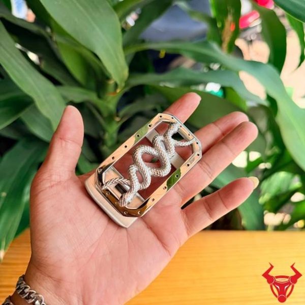 Mặt Khóa Hình Rắn K109 Cao Cấp Phong Cách Thời Trang Nam Mặt khóa dây lưng nam K109 hình rắn sang trọng và hiện đại.