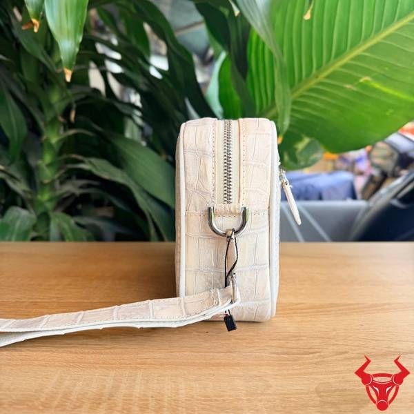 Túi clutch nam da bụng cá sấu CBFA8 dành cho người thành đạt.