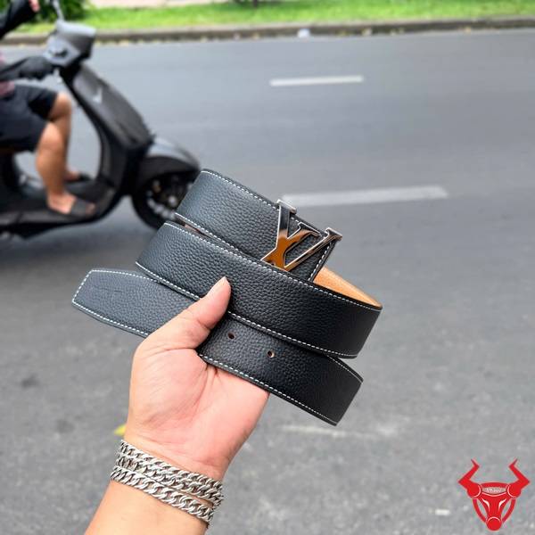 Thắt lưng da bò Togo TLK16 bản 4cm dành cho phong cách nam tính hiện đại.