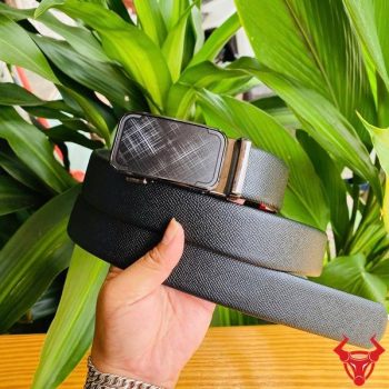 Thắt Lưng Nam Da Bò Taiga Kiểu Khóa Ray Trượt TLRN18