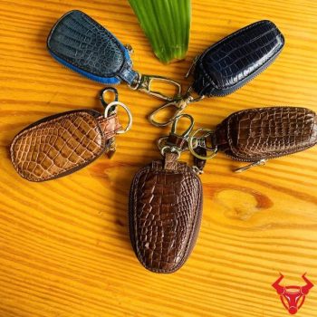 Bao Da Cá Sấu Đựng Chìa Khóa Ô Tô