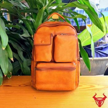 Balo Nam Da Bò VEG Cao Cấp BLD38