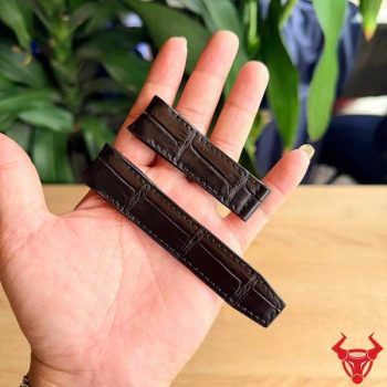 Dây Đồng Hồ Da Cá Sấu Thiết Kế Chuẩn Theo Mặt DHYC04