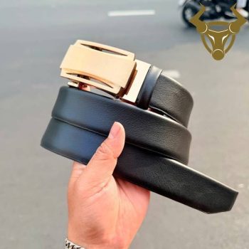 Thắt Lưng Nam Da Bò Nappa Mềm Dẻo TLRN05 Khóa Tự Động