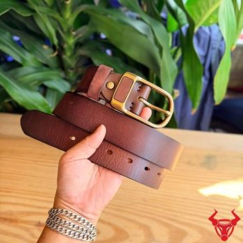 Thắt Lưng Nam Da Bò Veg-Tan Nguyên Tấm Cao Cấp TLK25