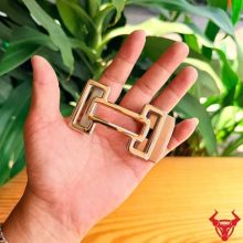 Mặt khóa dây lưng nam K106 inox cao cấp kiểu ray trượt tự động.