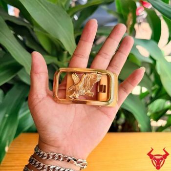 Mặt Khóa Thắt Lưng Thép Hình Đại Bàng K7 Đẳng Cấp Dẫn Đầu