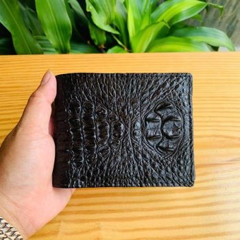 Ví Nam Ngắn Da Cá Sấu Nguyên Con Nhỏ VBA7
