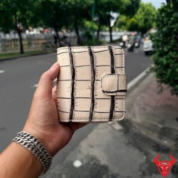 Ví Nữ Dáng Ngắn Da Cá Sấu Thái Lan VRBA8 – Nét Đẹp Đẳng Cấp
