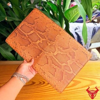 Bìa Sổ Tay Bọc Da Trăn – Vẻ Đẹp Tinh Tế, Khác Biệt