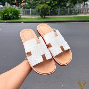 Dép Nam Chữ H Da Cá Sấu Đế Vibram DJA8-A – Phụ Kiện Thời Trang Cao Cấp