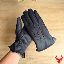 Găng tay nam GT50-B da dê dày dặn giữ nhiệt mùa đông