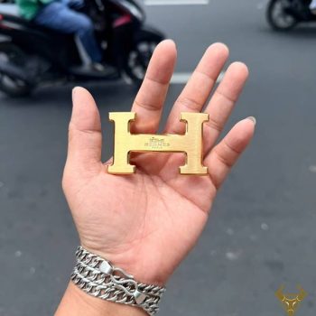 Mặt Khóa Chữ H Bản 3.3cm Phong Cách Lịch Lãm