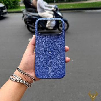 Ốp Lưng iPhone 17 Pro Max ELAA17 Da Cá Đuối Phụ Kiện Đẳng Cấp