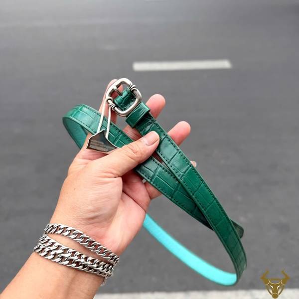 Thắt lưng nữ da cá sấu thật TLYC02 phong cách thanh lịch
