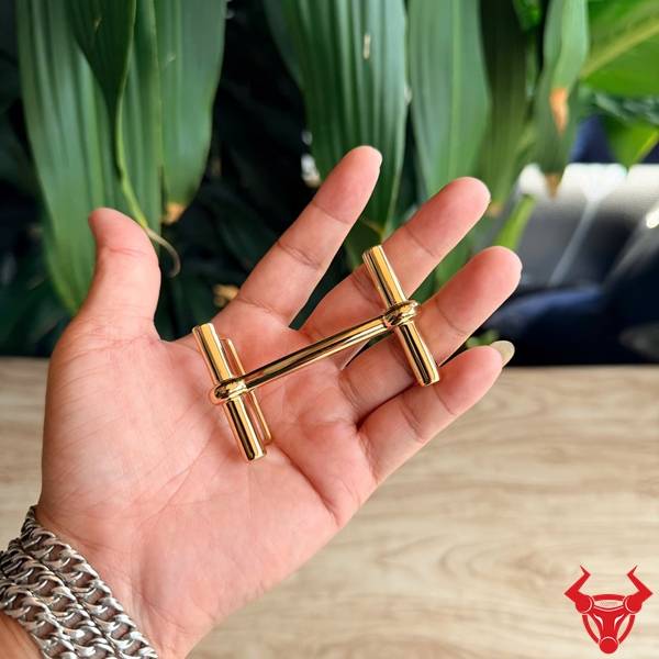 Mặt khóa chữ H bản 3.2cm chất liệu thép sang trọng dành cho nam