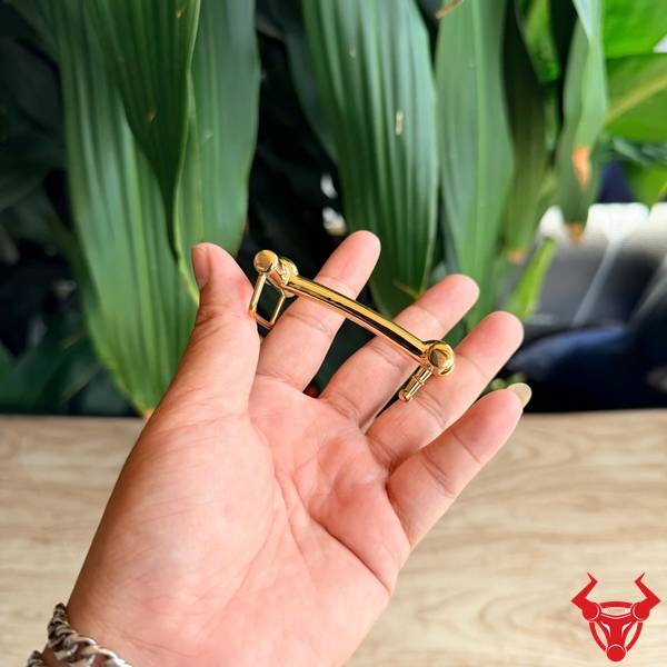 Mặt khóa thắt lưng chữ H bản 3.2cm bằng thép cao cấp sang trọng